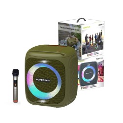 HOPESTAR MULTI-FUNCTION PORTABLE BLUETOOTH SPEAKER PARTY100 TF/PLAYBACK/FM/MP3/MP4/AUX 50W GREEN HOPESTAR MULTI-FUNCTION PORTABLE BLUETOOTH SPEAKER PARTY100 TF/PLAYBACK/FM/MP3/MP4/AUX 50W GREEN